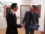 visita istituzionale del nuovo comandante dei Carabinieri