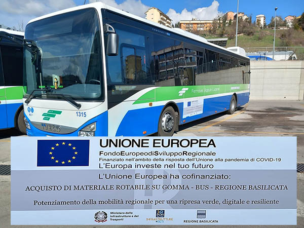 PON Infrastrutture e Reti - REACT-EU -Acquisto Bus ad alimentazione ibrida