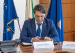 L'assessore regionale all'Agricoltura, Carmine Cicala