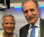 Il presidente Vito Bardi con il prof. Muhammad Yunus