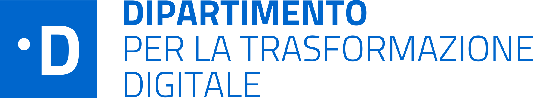 Logo dipartimento per la trasformazione digitale